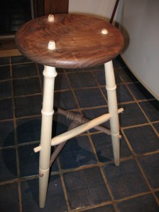 Guitar Picker's Stool dry fitted