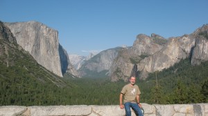 Nancy and I visited Yosemite in 2009. While I did climb Mt. Ranier, I did not climb El Capitan which is looming over my right shoulder.