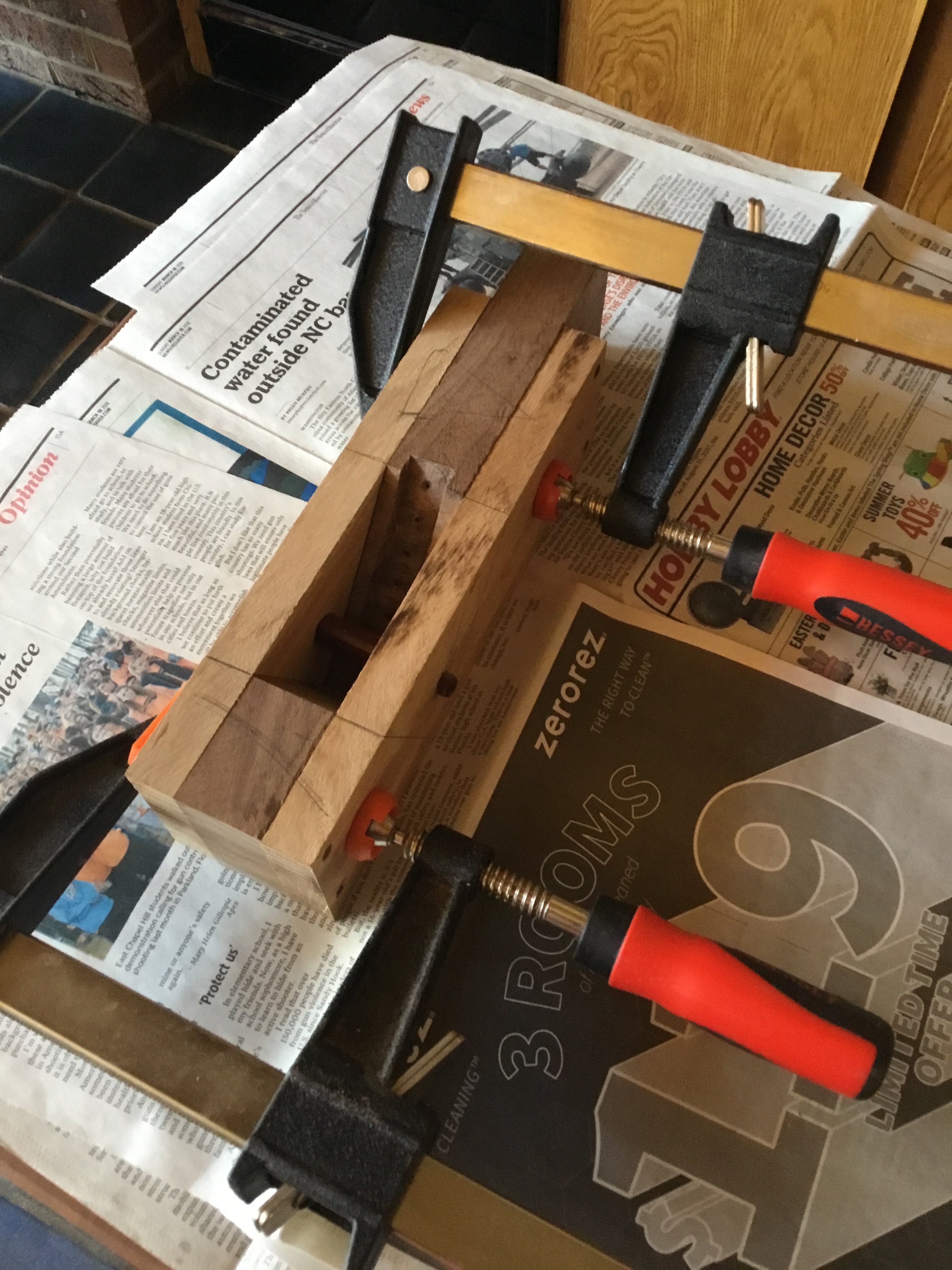 Kreno - Hock plane dry fit